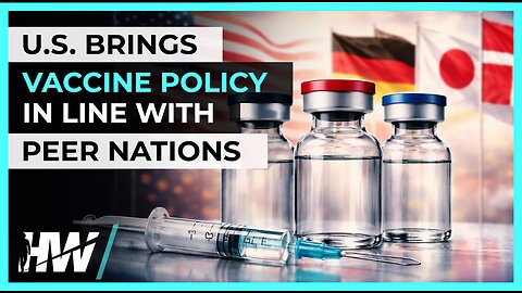 U.S. BRINGS VACCINE POLICY IN LINE WITH PEER NATIONS