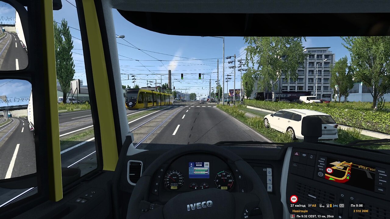 ETS2, Hungary, Iveco Hi-Way, Szentendre - Torokbalint