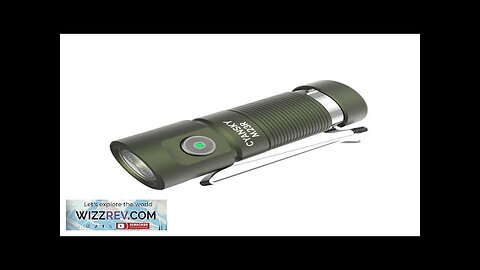 CYANSKY M23R 1200LM High Lumen EDC Keychain Flashlight 2in1 EDC USB-C Rechargeable Review