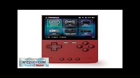 TRIMUI BRICK Handheld Game Console 3.2'' IPS Screen Linux System Trimui UI Review