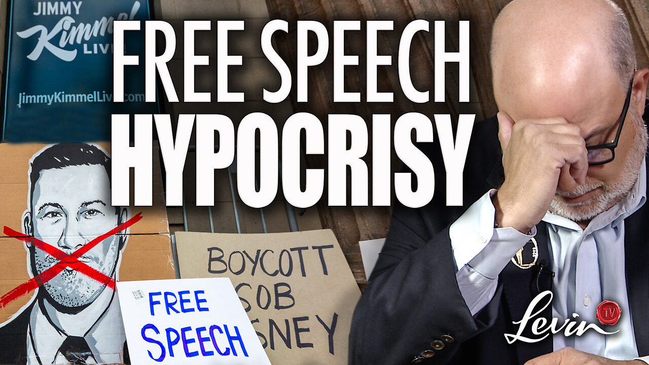 Mark Levin Exposes the Left’s Fake “Free Speech” Outrage Over Jimmy Kimmel
