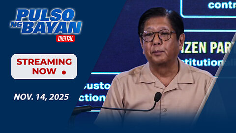LIVE: Pulso ng Bayan kasama si Admar Vilando at Jade Calabroso | November 14, 2025