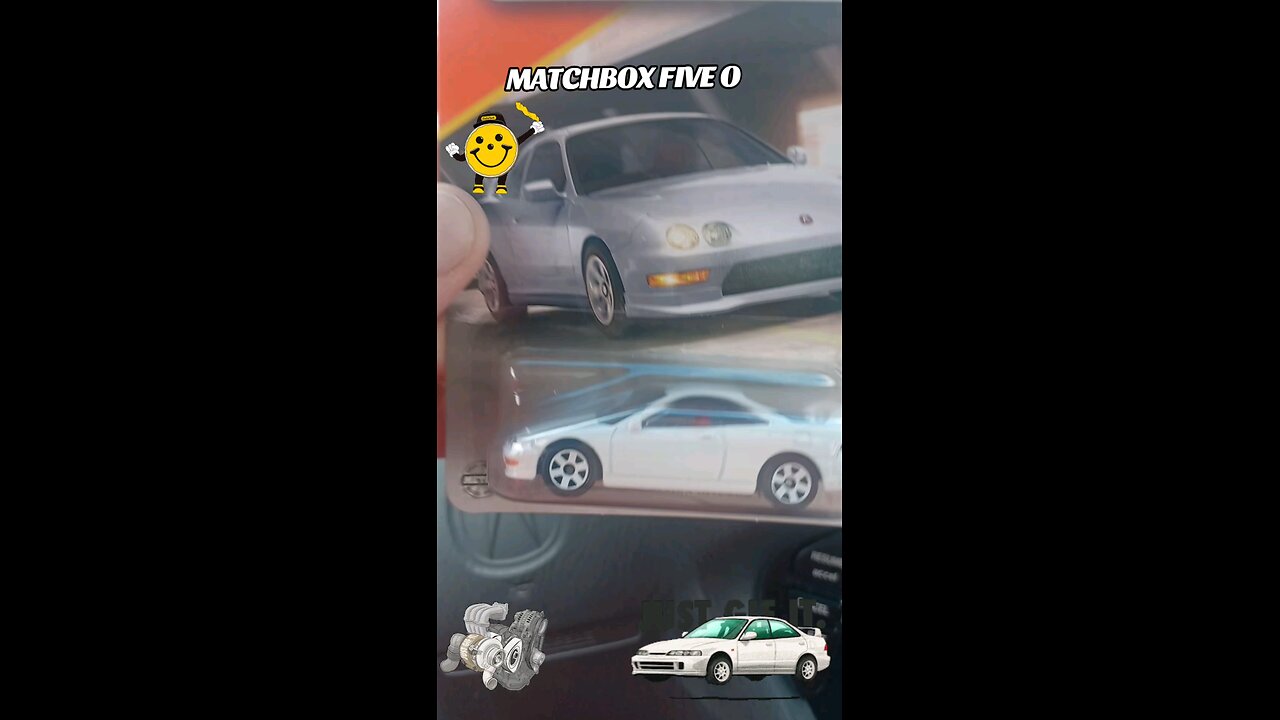 acura integra matchbox is fire