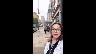 A tourist who thought she was visiting London...