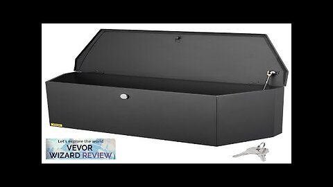 VEVOR Trailer Tongue Box Carbon Steel Tongue Box Tool Chest Heavy Duty Review