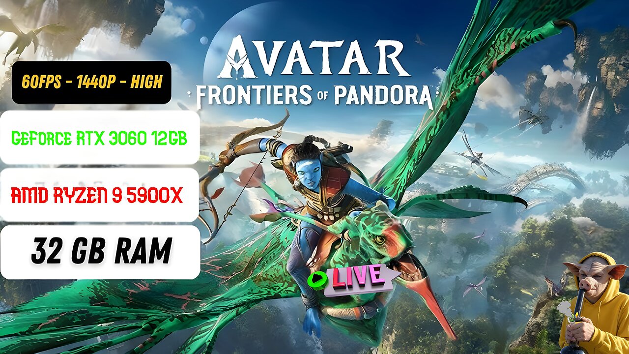 Surviving the depths of Pandora First Look LIVE ~ Avatar: Frontiers of Pandora (Stream Series)