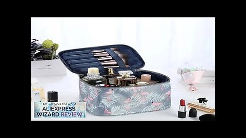 1PC Travel Portable Large Capacity Cosmetic Storage Bag Travel Wash Bag Makeup Review