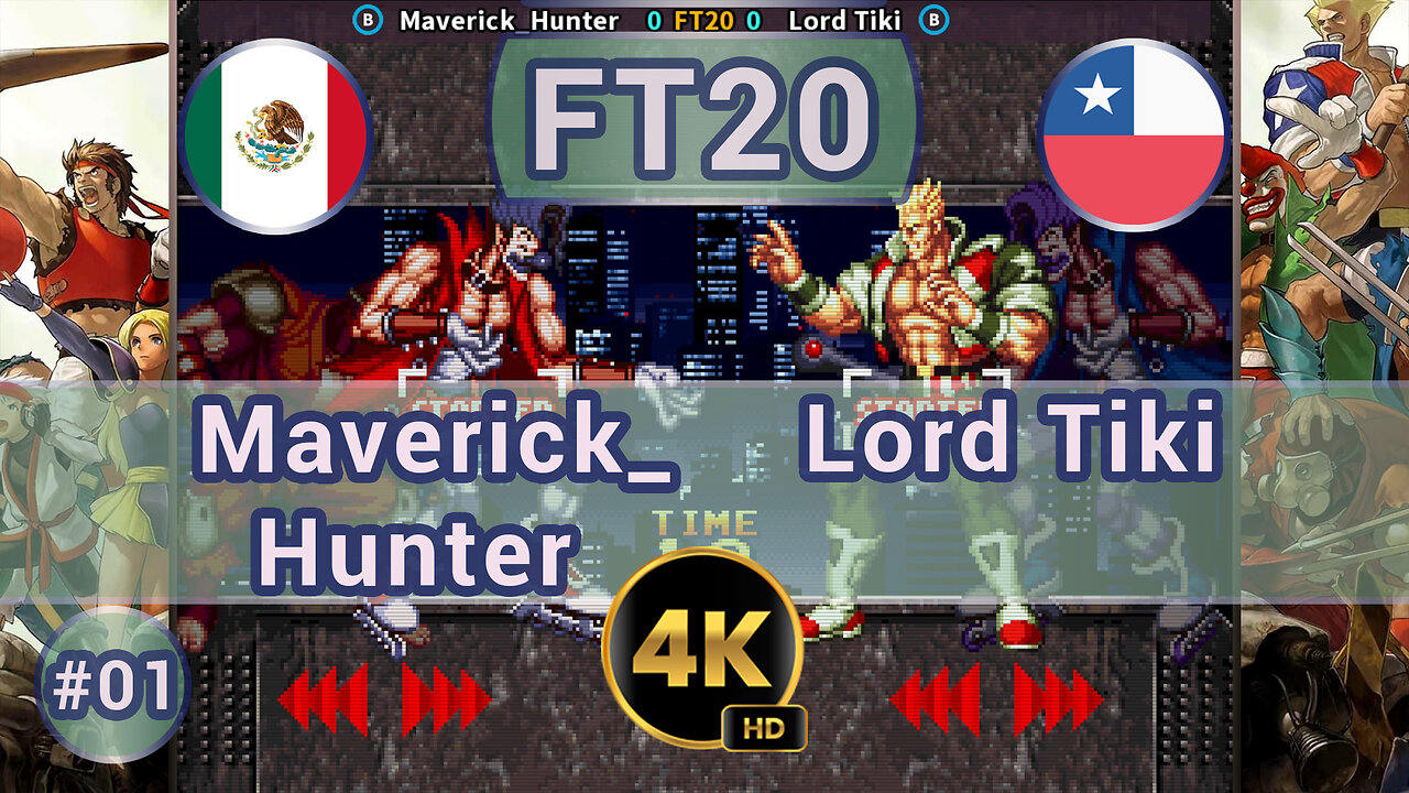 Kizuna - 🇲🇽 Maverick_Hunter vs Lord Tiki 🇨🇱 FT20 / 4K 60 FPS #umk3 #kizunaencounter