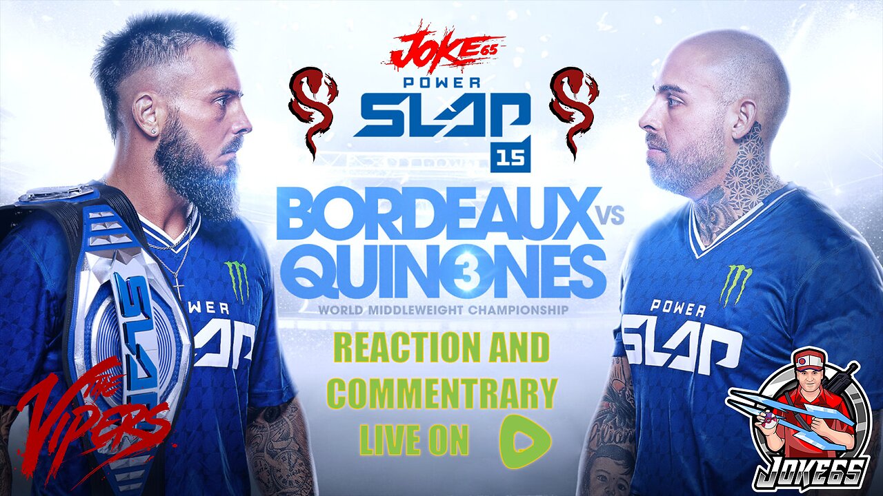 [LIVE] POWER SLAP 15 REACTION | Reaction, Commentary, and Memes!