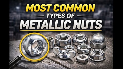 Most Common Types of Metal Nuts Explained