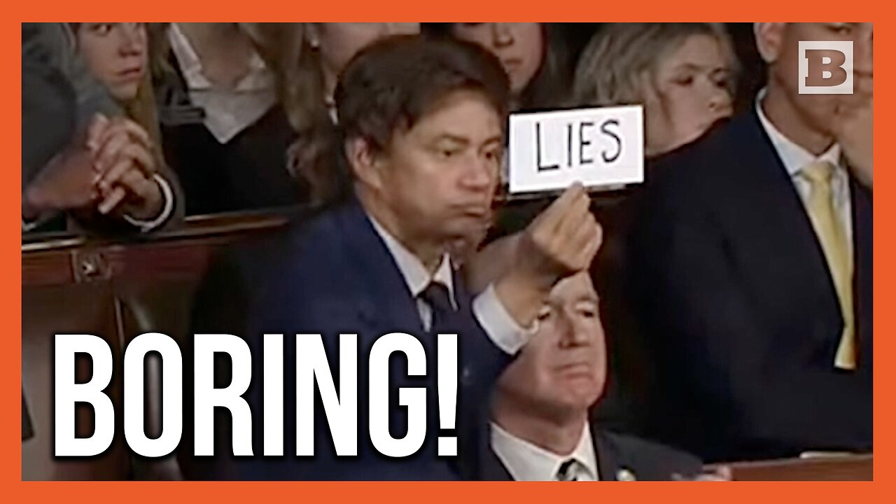 Sad! Michigan Democrat Holds Up Tiny Sign to Protest Triumphant President Trump