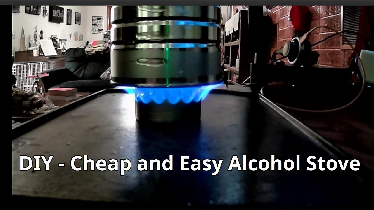 DIY - Cheap and Easy Alcohol Stove
