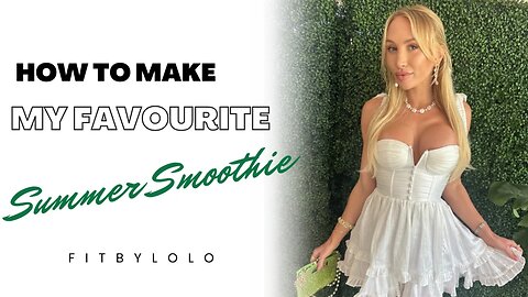 Refreshing Smoothie You Need This Summer