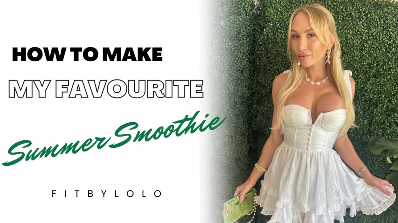 Refreshing Smoothie You Need This Summer