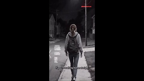 If You Walking Home At Night Rules to Stay Alive” #shorts #scary #creepy