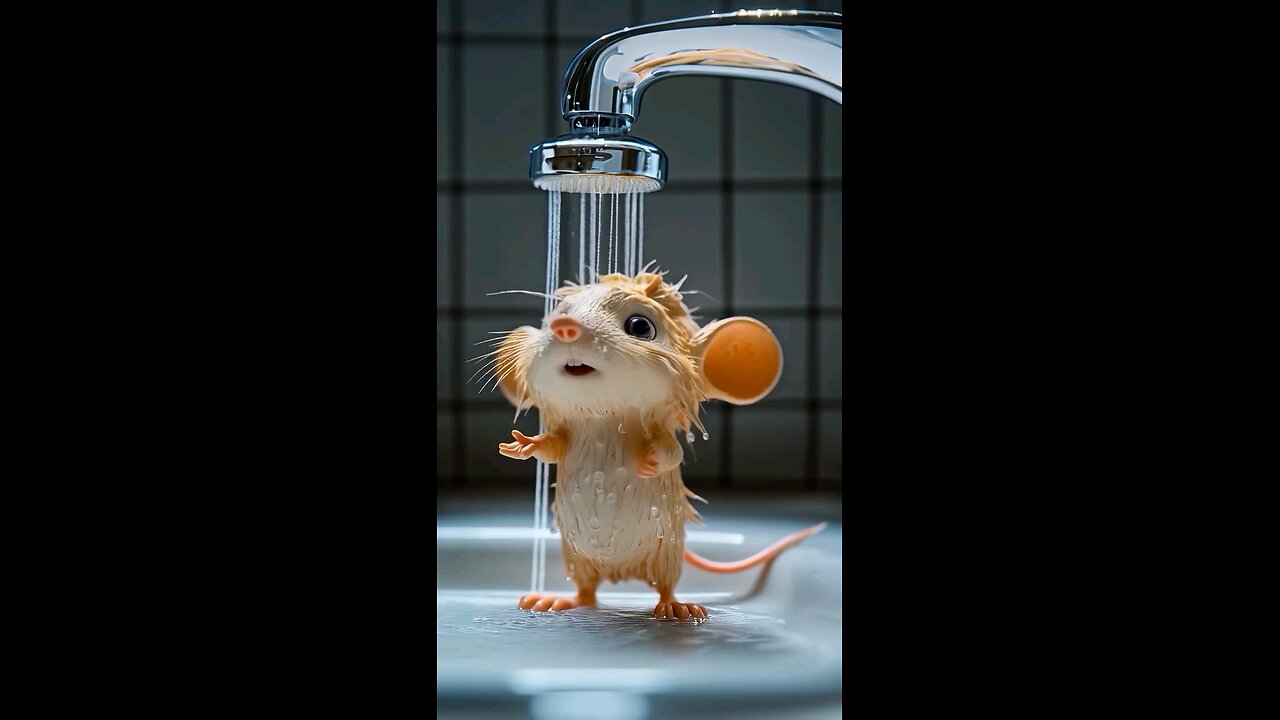 Rat bath 🛁