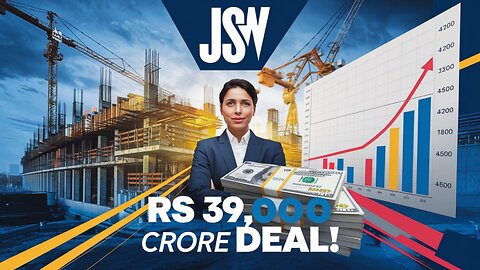 "JSW Infra Promoters' Finance Strategy: Selling Stake for Rs 39,000 Crore Capex💰 | Finance Report📈💼"