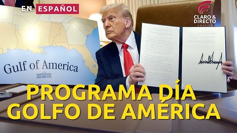 ¡URGENTE! Trump Declara el 9 de Febrero Día del Golfo de América | Exclusiva desde el Air Force One