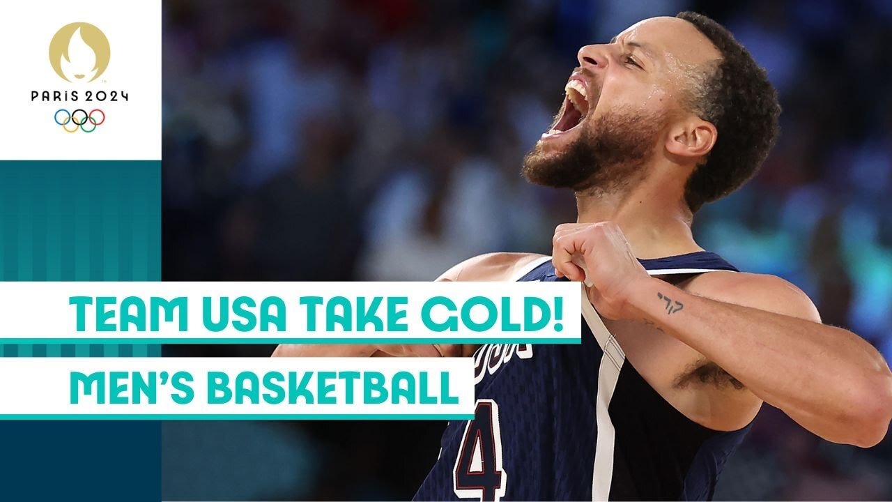 TEAM USA WIN GOLD | Men's Basketball Gold Final | #Paris2024 Highlights