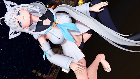 【Hot Dance】白上フブ○/THE BADDEST【MMD】