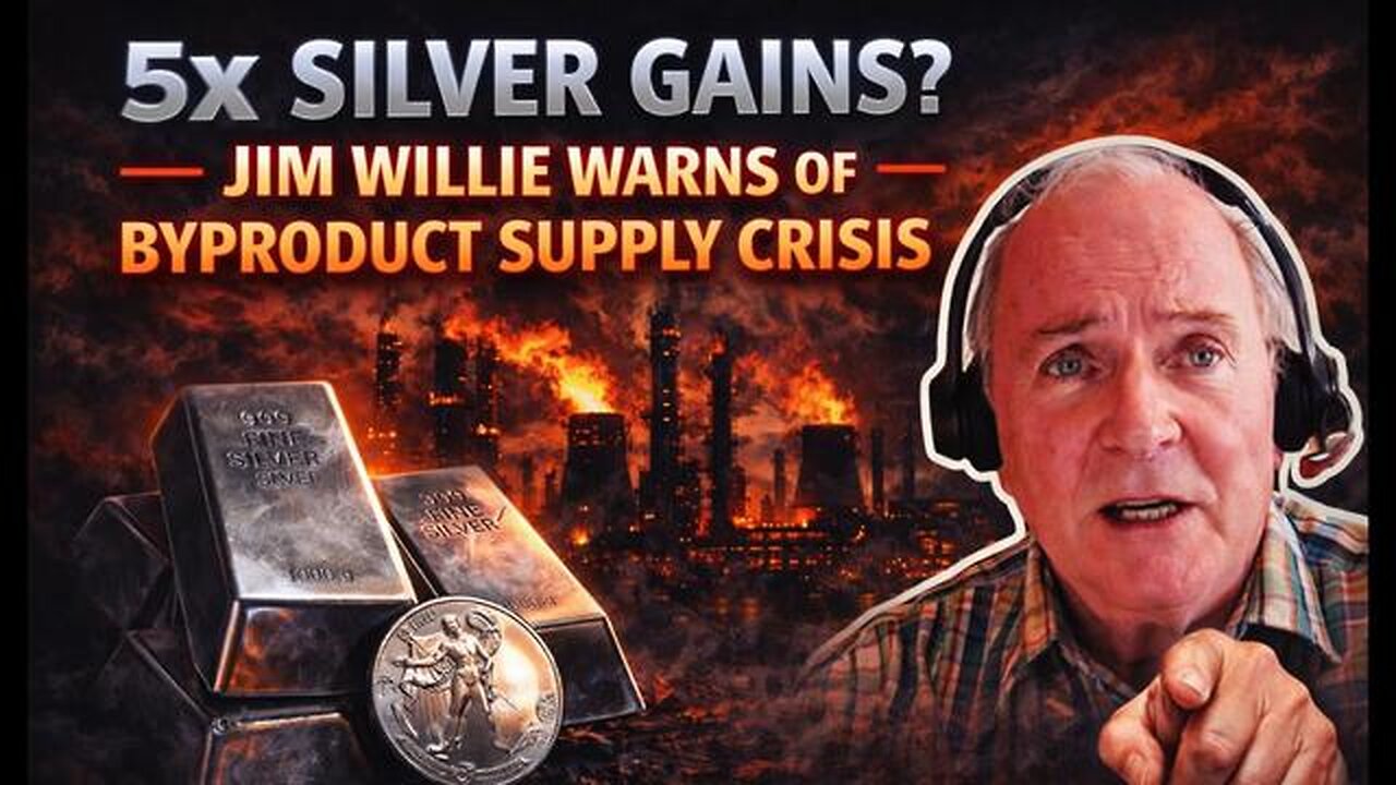 Jim Willie | Silver Byproduct Supply Problems Could Mean 5 Fold Gains in Silver? | Jason Burack