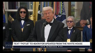 President Trump Participates in a Kennedy Center Honors Medal Presentation