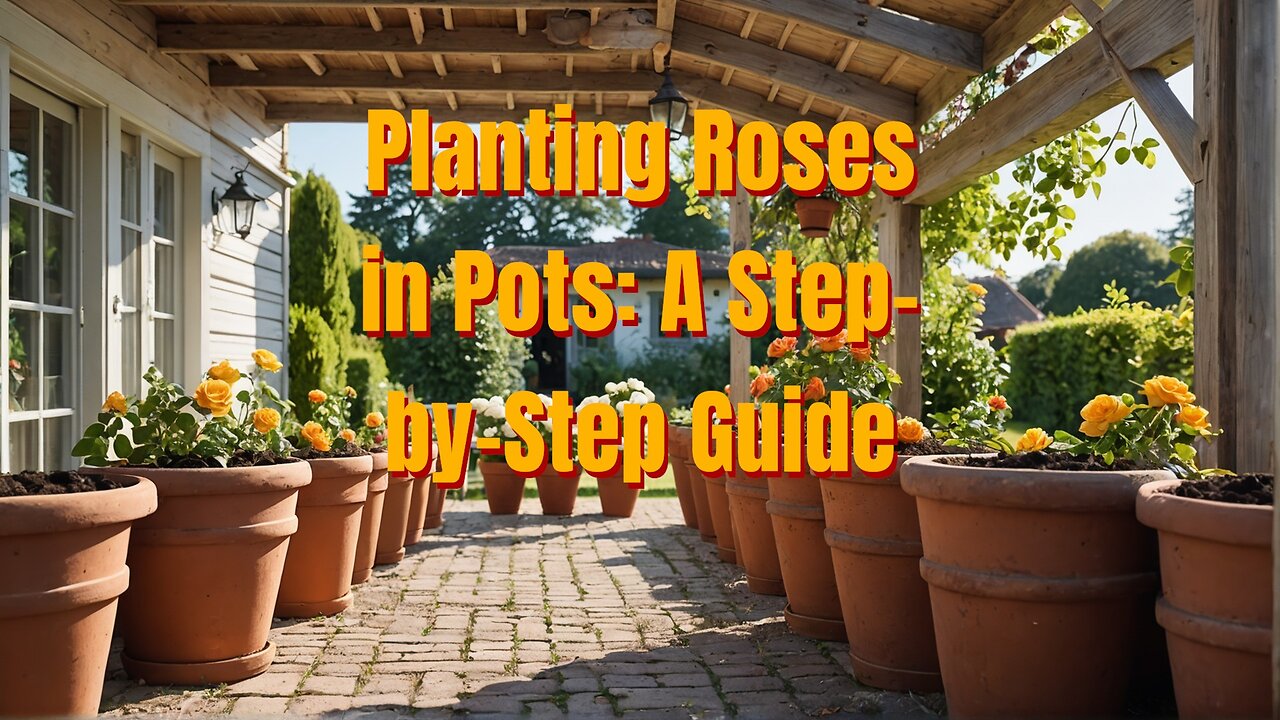 Planting Roses in Pots: A Step-by-Step Guide