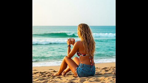 Tea Time with surfer Girls
