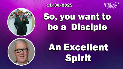 Spirit of Prophecy Sunday Service 11/30/2025