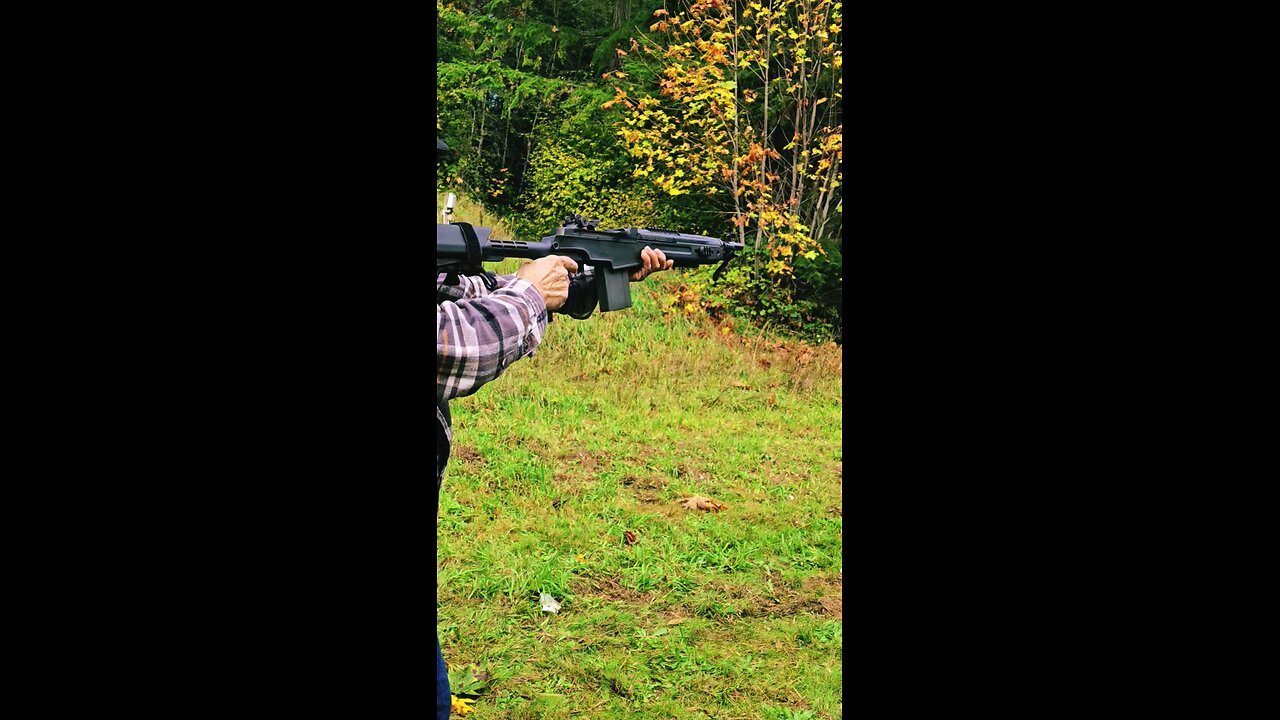 Dad vs 4" Squash || 3m -ish || M1A Socom .308