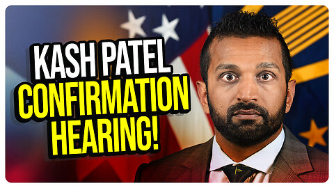 Kash Patel Confirmation Hearing LIVE with Moderate Viva Frei Commentary!