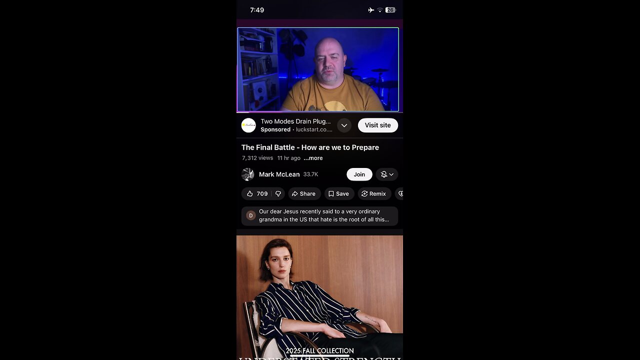 Mark McLean : preparing