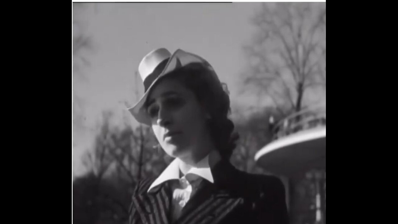 Making and showing hats in 1939.