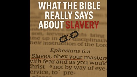 Is Slavery Biblical?