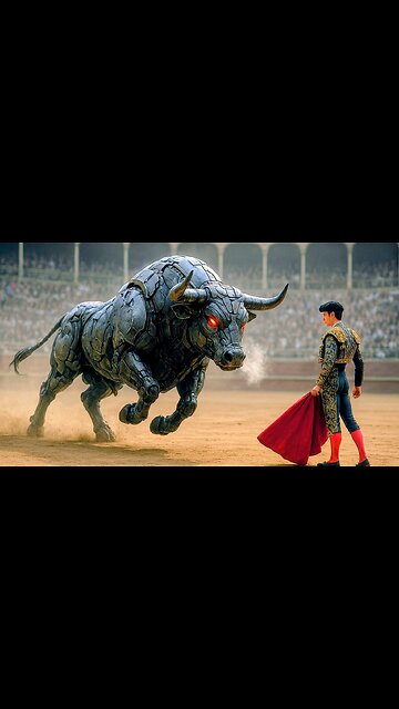 BIONIC BULL FIGHTING 🐂