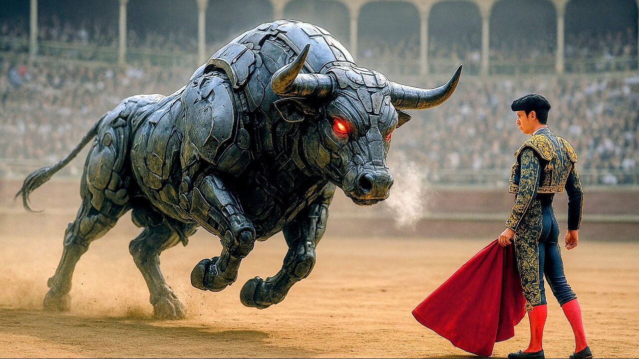 BIONIC BULL FIGHTING 🐂