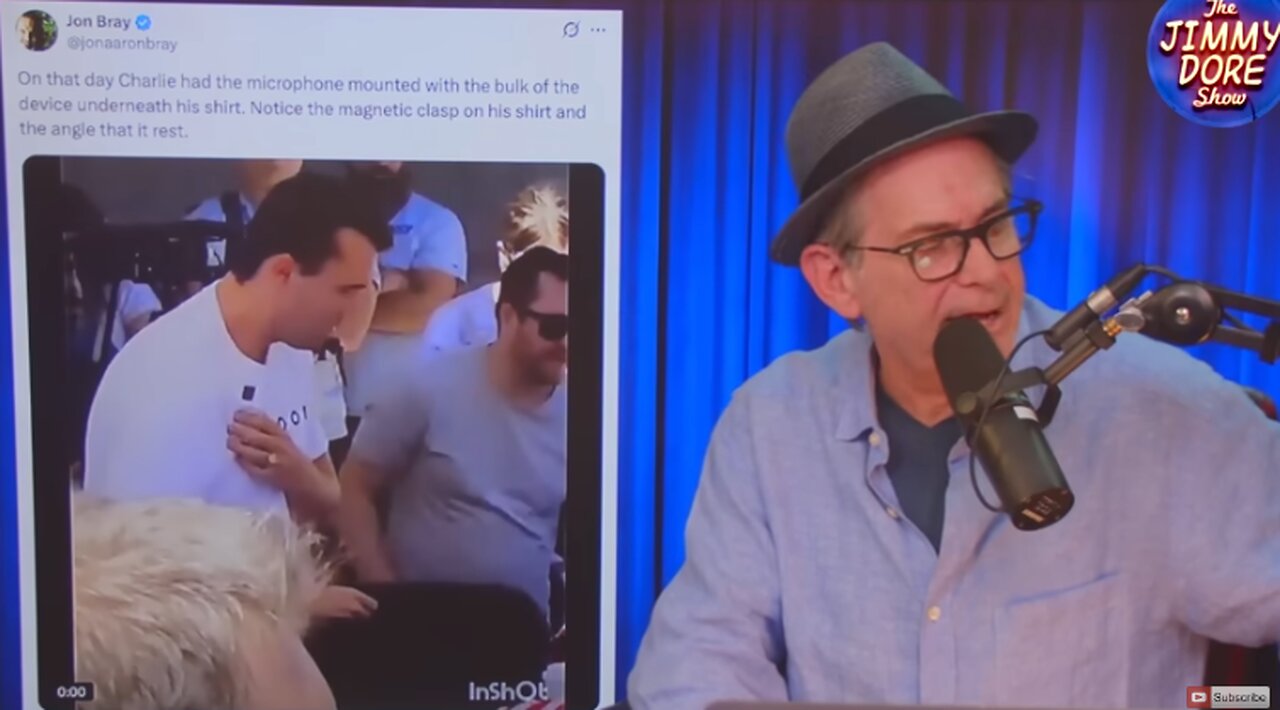 Did An EXPLODING MICROPHONE Kill Charlie Kirk? w/ Jimmy Dore