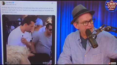 Did An EXPLODING MICROPHONE Kill Charlie Kirk? w/ Jimmy Dore