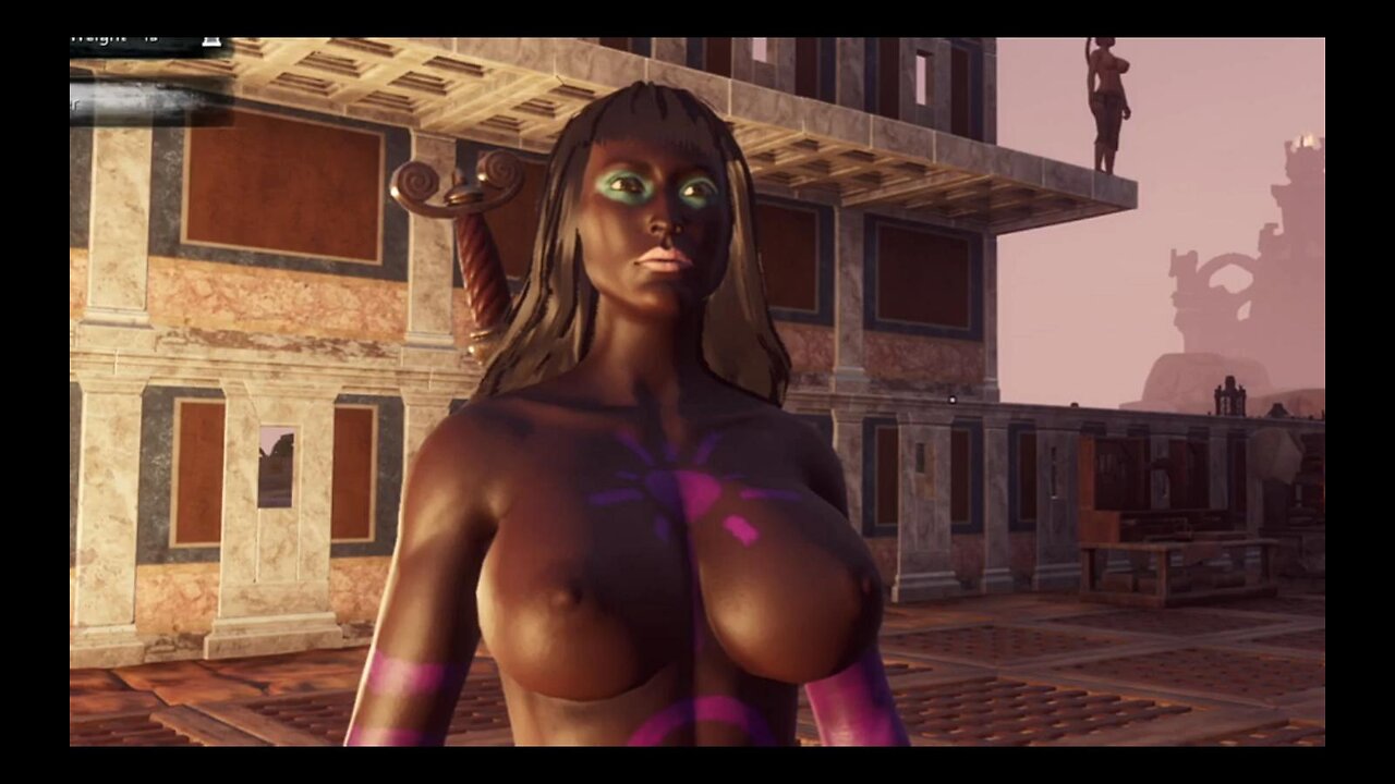 Conan Exiles, purge test, Busty, Boobs, Breast expansion, huge tits, milkers, knockers