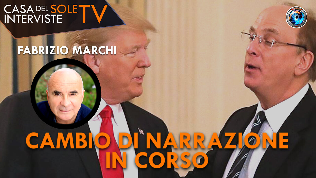 Fabrizio Marchi: cambio di narrazione in corso