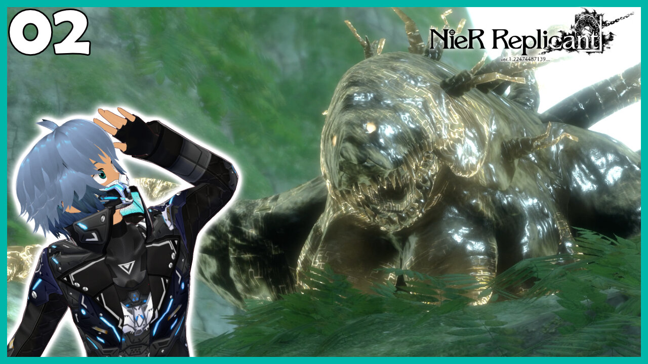 Kaine and the Giant Shade Monster | Nier Replicant (Part 2)