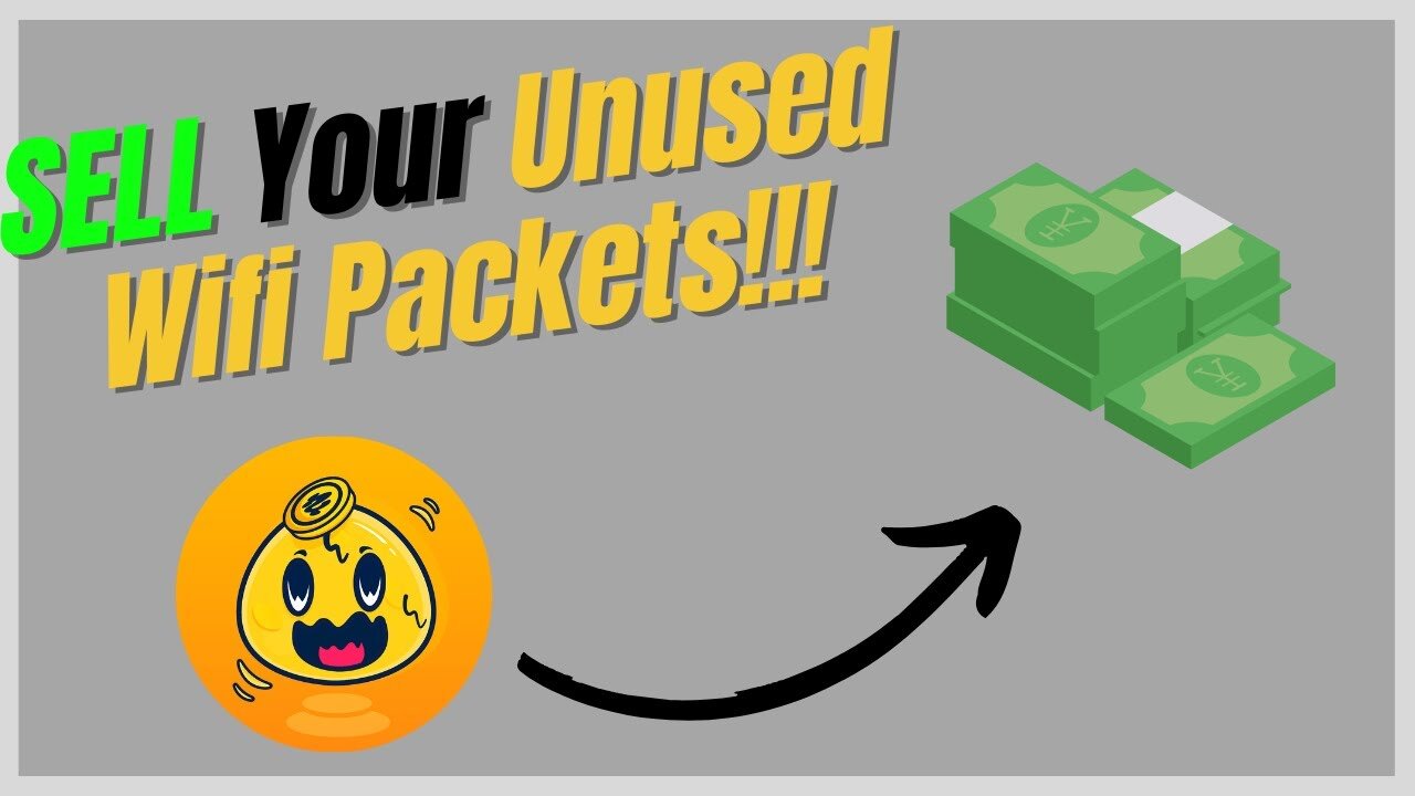 Packet Share I Earn money in the background of your Phone, Computer, Etc...