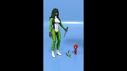 GTA 5 Did she hulk crush Spidey or not? #viralvideo