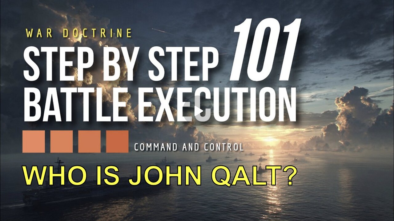 MONKEY WERX SITREP - Step by Step Battle Execution 101 - Command and Control. WHO IS JOHN QALT?