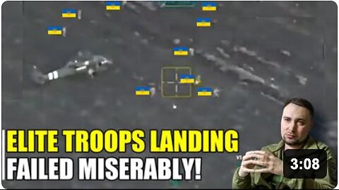 GUR special forces of Ukraine eliminated minutes after Blackhawk helicopter deployed