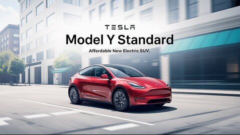 Tesla Model Y Standard Debuts | Affordable, High-Tech Electric SUV