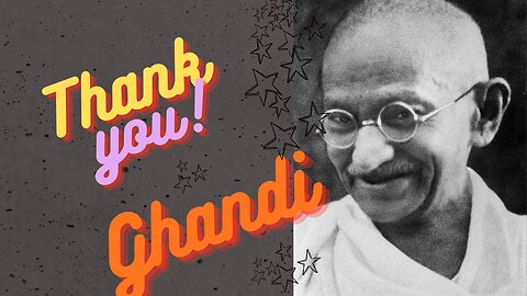 THIS VIDEO WILL PROVIDE YOU WITH GANDHI'S TIRELESS WISDOM, LEGACY & WORK TOWARDS A BETTER WORLD