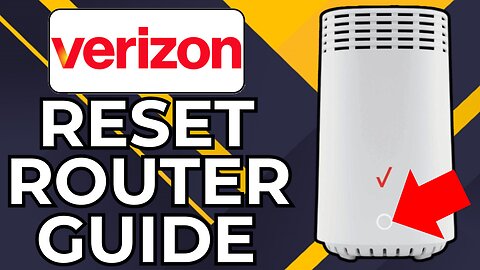 HOW TO RESET VERIZON FIOS ROUTER