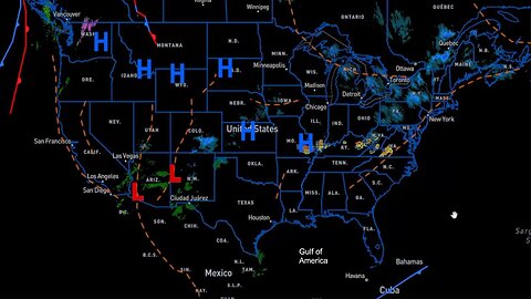 National Weather Radar Mosaic Full Loop Gulf of America