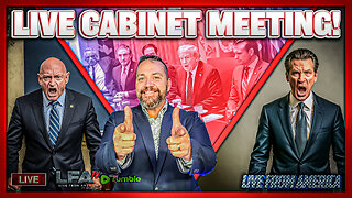 LIVE CABINET MEETING! | LIVE FROM AMERICA 12.2.25 11AM